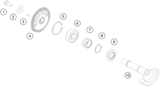 ARBRE DEQUILIBRAGE POUR EC 250 2024 EU