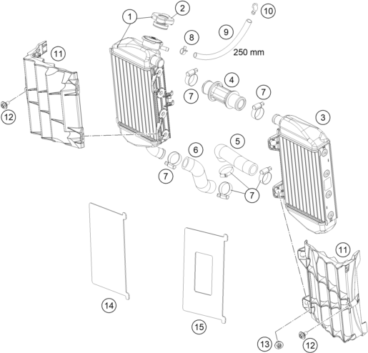 SYSTEME DE REFROIDISSEMENT POUR MC 85 1714 2024