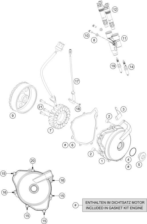 SYSTEME DE ALLUMAGE POUR ES 700 2024