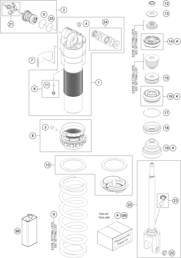 ARMORTISSEUR POUR EC 125 2025 EU