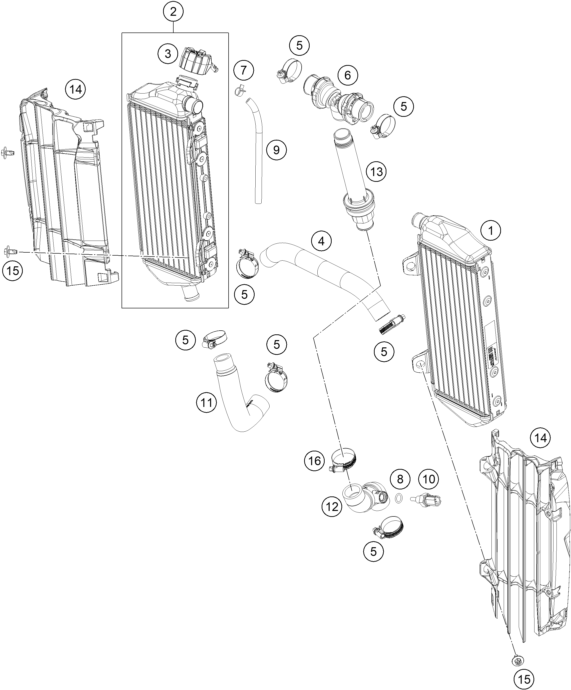 SYSTEME DE REFROIDISSEMENT POUR EC 125 2025 EU