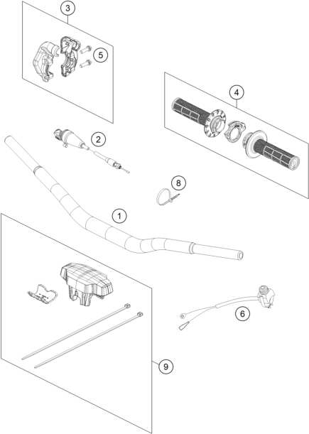 GUIDON ARMATURES POUR MC 50 2024