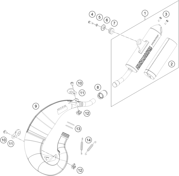 SYSTEME DECHAPPEMENT POUR MC 50 2024