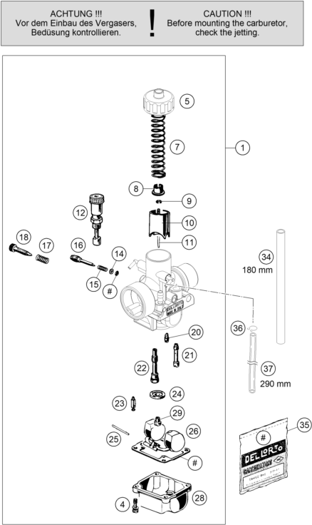 CARBURATEUR POUR MC 50 2024