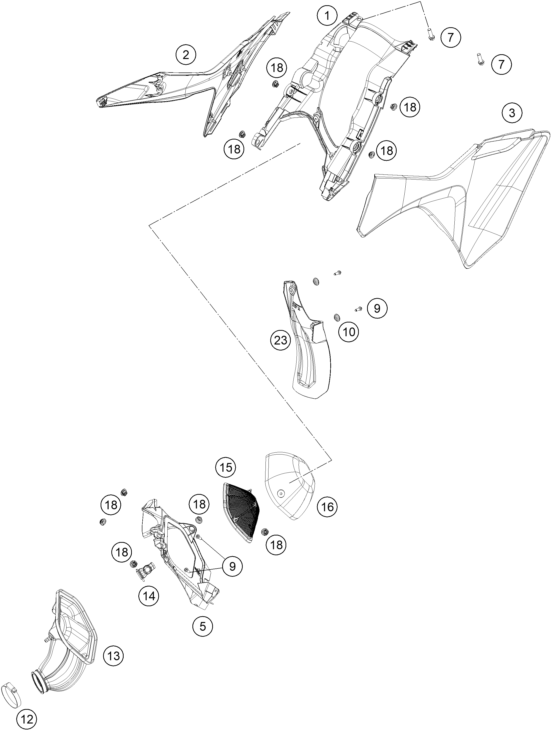 FILTRE A AIR POUR MC 125 2025