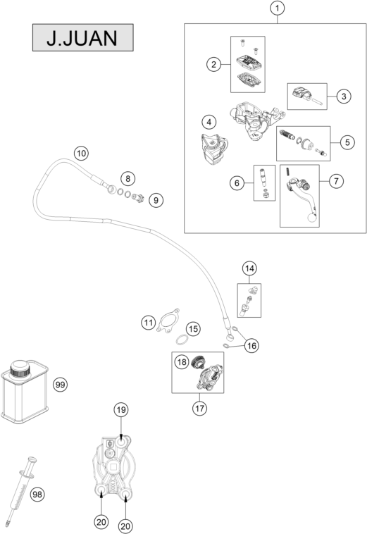 SYSTEME DEMBRAYAGE POUR EC 125 2025 EU