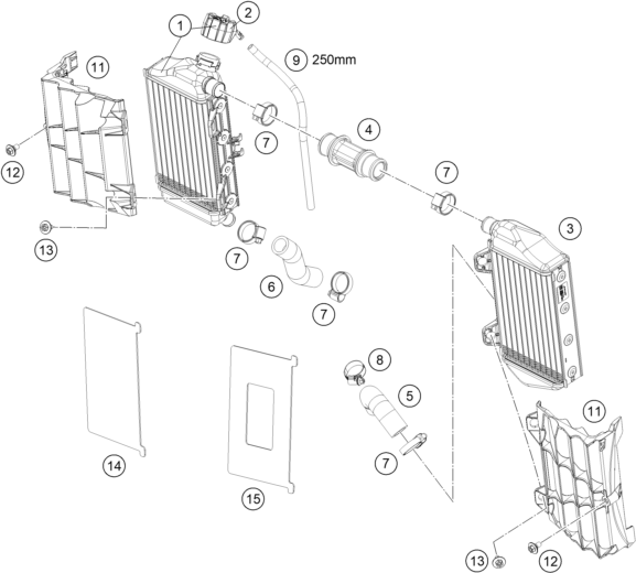 SYSTEME DE REFROIDISSEMENT POUR MC 85 1714 2025