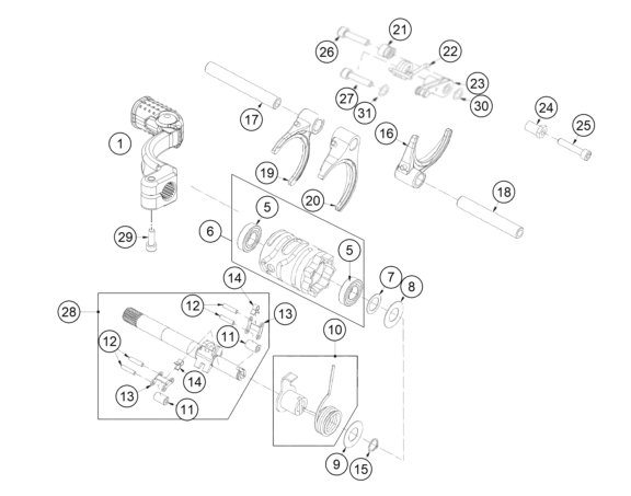 MECANISME DE SELECTION POUR TXT RACING 125 2025 EU