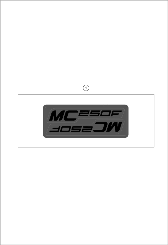 KIT DECO POUR MC 250F 2025