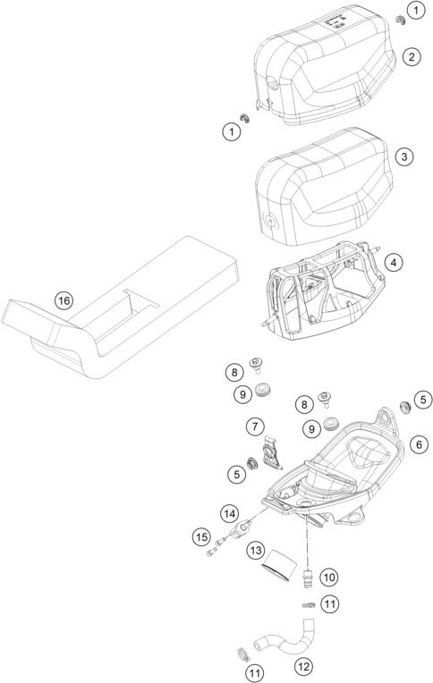 FILTRE A AIR POUR RX 450F REPLICA 2025