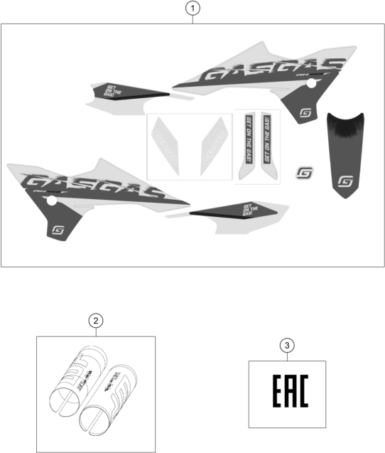 KIT DECO POUR RX 450F REPLICA 2025